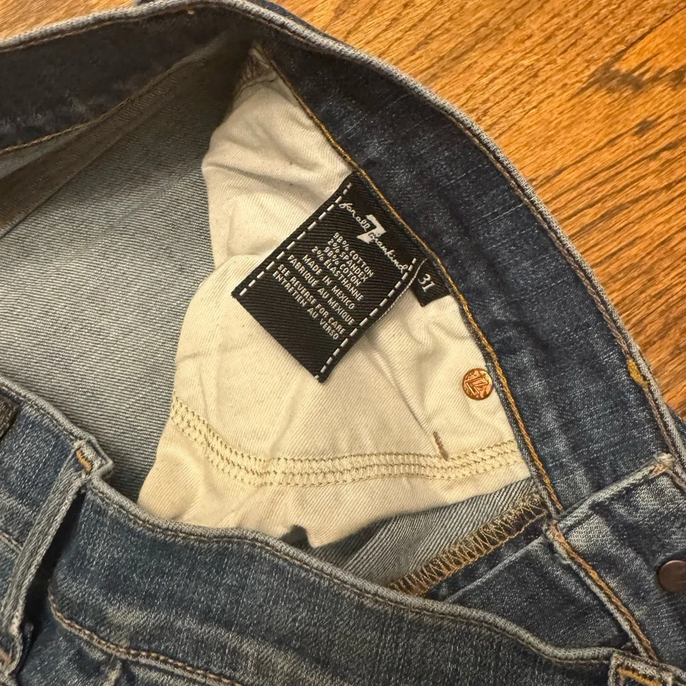 7FAM Slimmy Indigo Slim Fit Jeans, Size 31
